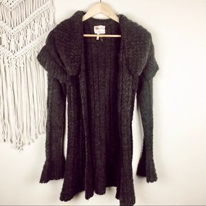 Anthro • Twill Twenty Two Alpaca Fur Cardigan